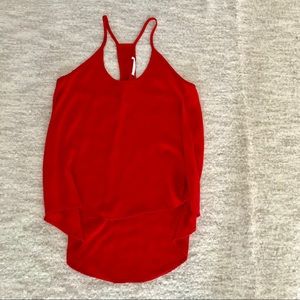 Lush Red Racerback Tank